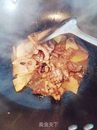 Fried Kidneys with Potatoes recipe