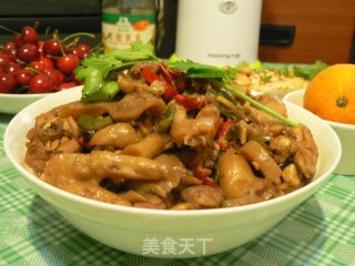 Beer Stewed Mushroom Chicken Nuggets recipe