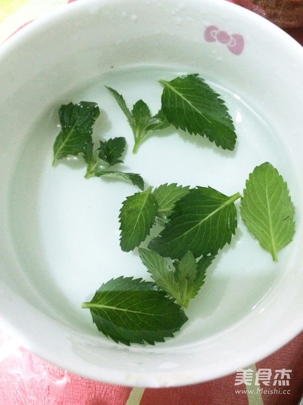 Passion Lemon Mint Water recipe