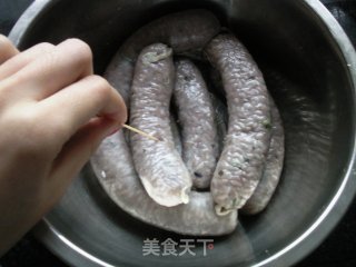 New Dragon Boat Festival Glutinous Rice Food-pseudo-pig Blood Sticky Rice Sausage recipe