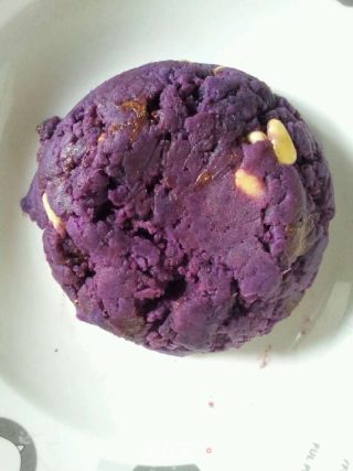 Yogurt and Purple Potato Mashed recipe