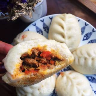 Carrot Beef Bun recipe