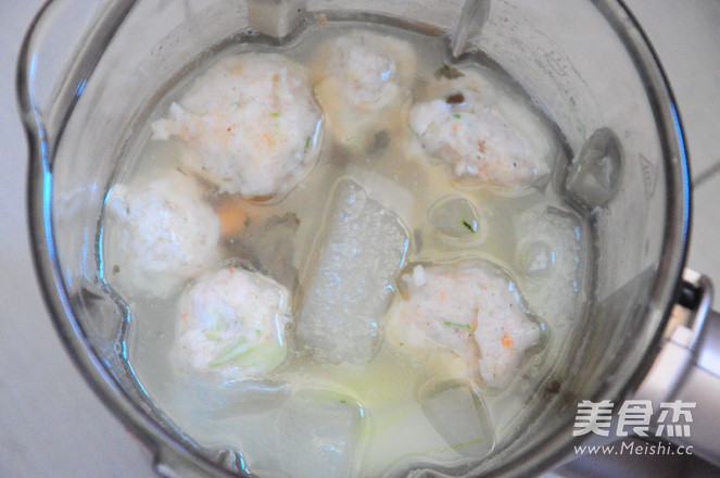 Winter Melon Shrimp Sprout Soup recipe