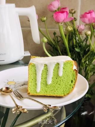 Spinach Chiffon Cake recipe