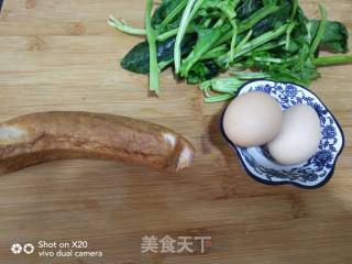 Scrambled Eggs with Spinach recipe