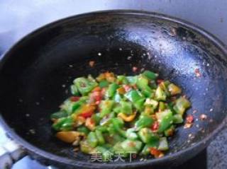 Stir-fried Chili with Chopped Pepper recipe