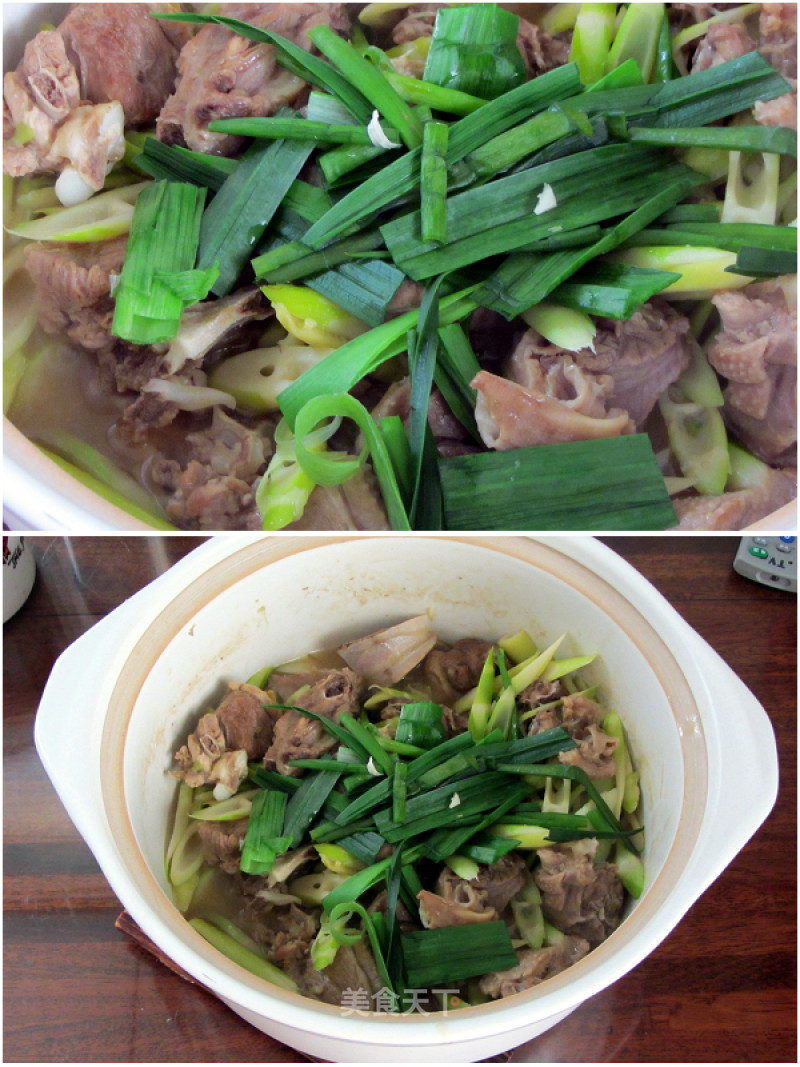 Braised Duck with Fresh Bamboo Shoots recipe