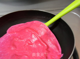 【rose Crepes】: Give People The Fragrance of Roses recipe