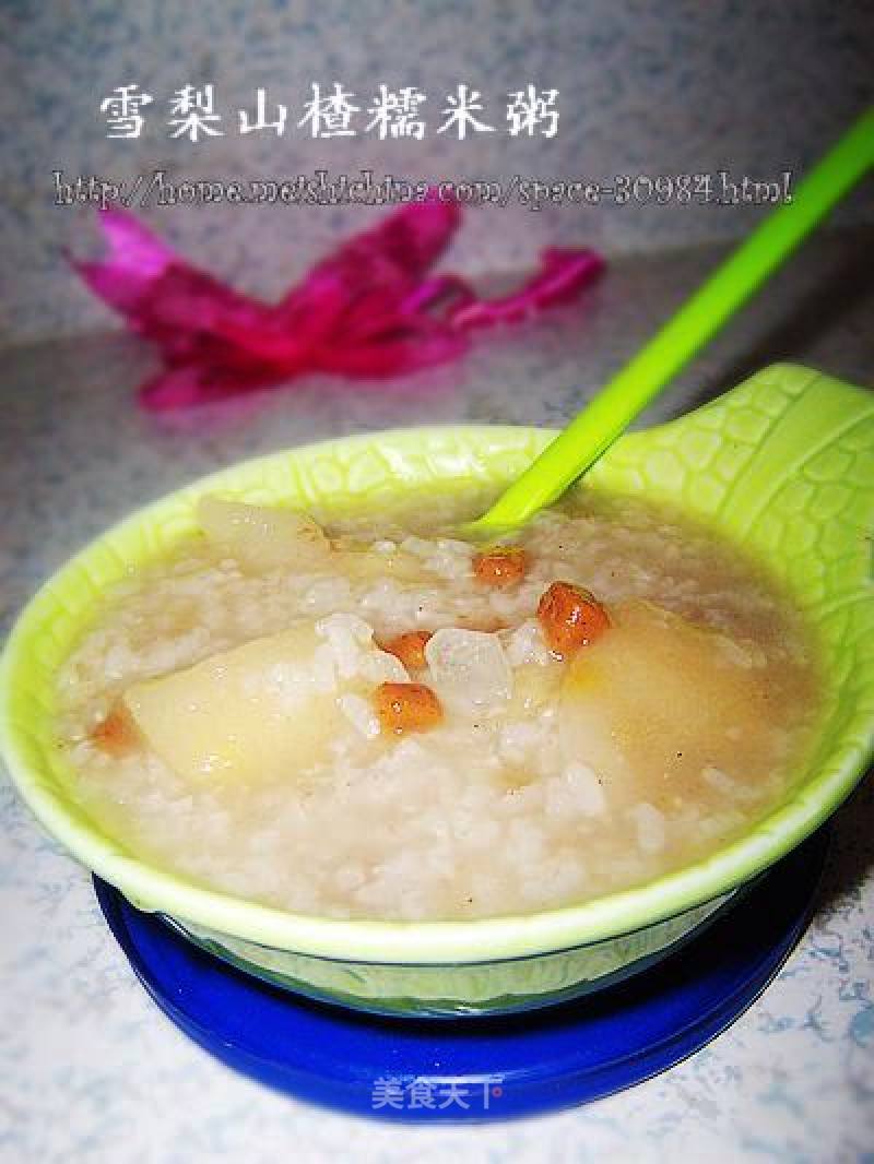 Sydney Hawthorn Glutinous Rice Porridge recipe
