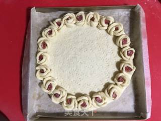 Rose Sausage Pizza recipe