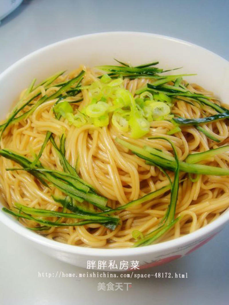 【zhejiang Cuisine】--scallion Noodles