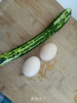 Cucumber with Egg recipe