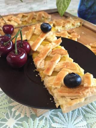 #aca烤明星大赛#mango Pie with Milky Flavor recipe