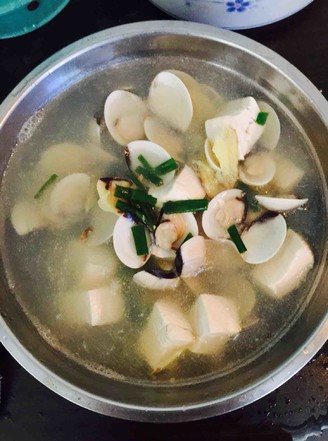 White Shell Tofu Soup recipe