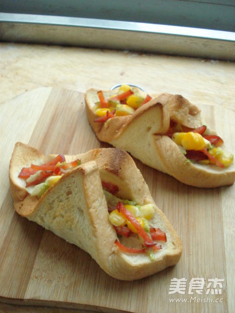 Corn Salad Sandwich Rolls recipe