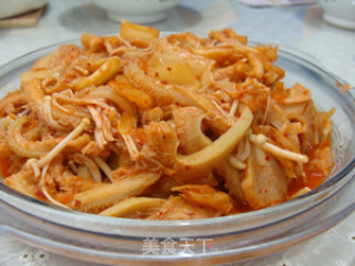 Kimchi Tripe Shreds recipe