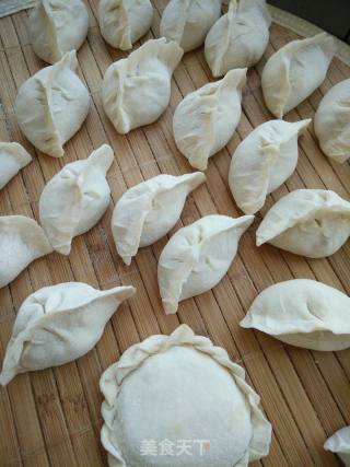 Radish Pork Dumplings recipe