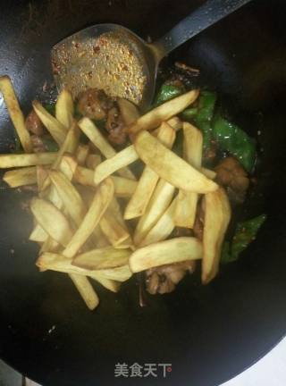 Spicy Potato Roast Chicken recipe