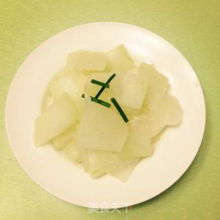 Stir-fried Winter Melon recipe