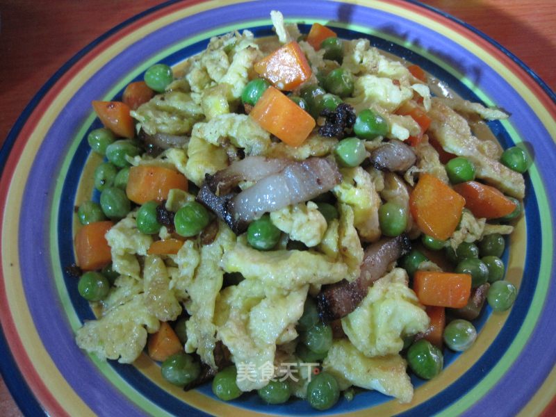 Healthy Fried Peas recipe