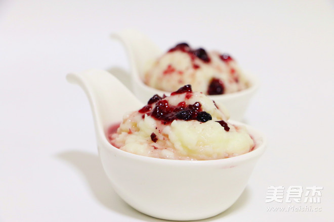 Blueberry Yam Puree recipe