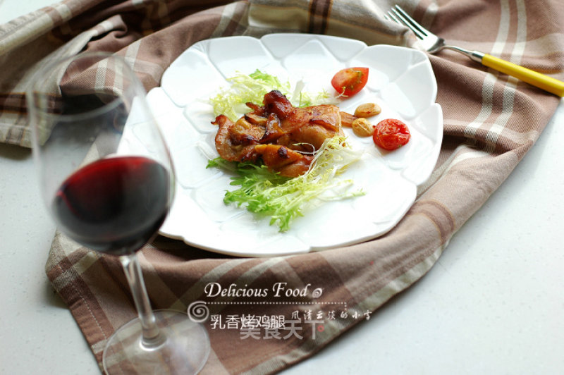 Easily Create A Romantic Valentine's Day Dinner at Home: Frankincense Roasted Chicken Legs recipe