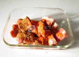 #aca烤明星大赛#garlic Pork Ribs recipe