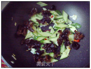 Vegetarian Version of Mushu Meat. recipe