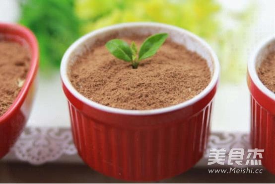 Cherry Mousse Potted Plant recipe