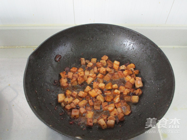 Fried Pork with Bamboo Shoots and Sauce recipe