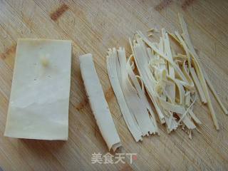 [su Cai]: Boiled Dried Shreds recipe