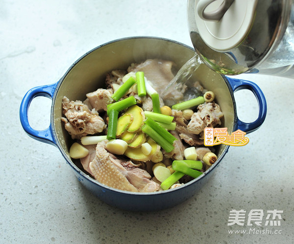 Tiepi Fengdou Peacock Soup recipe