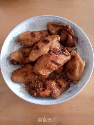 Dry Fried Chicken Wings recipe