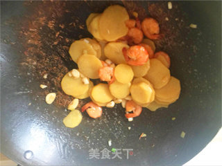 Shrimp Potato Chips recipe