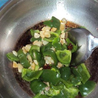 Green Pepper Garlic recipe