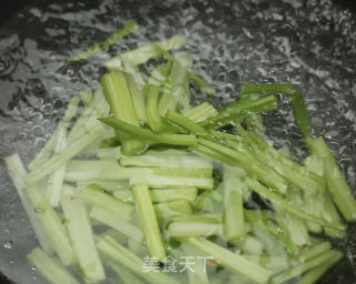 Celery Sauteed Dry recipe