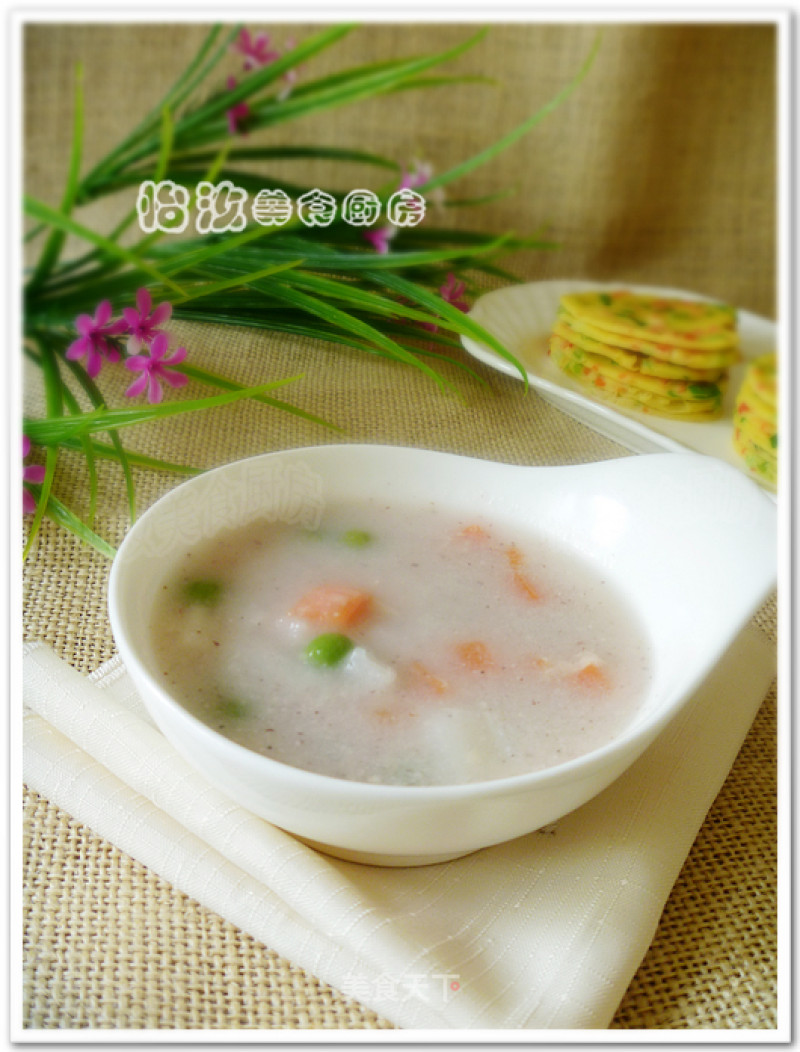 【yiru Porridge】healthy Porridge is Simple to Make---barley and Gorgon Porridge with Yam recipe