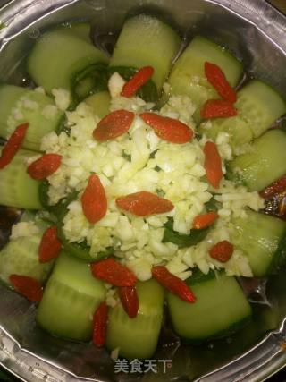 Garlic Cucumber recipe