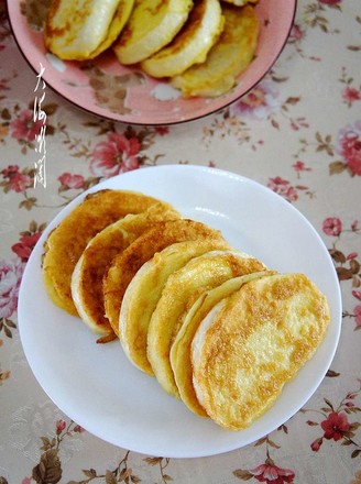 Egg Fried Steamed Bun Slices recipe