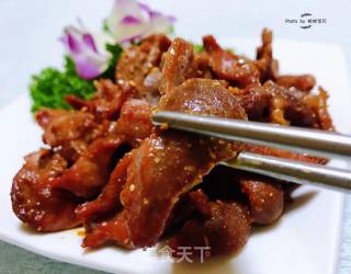 Finger Sucking Barbecue Chicken Gizzards recipe