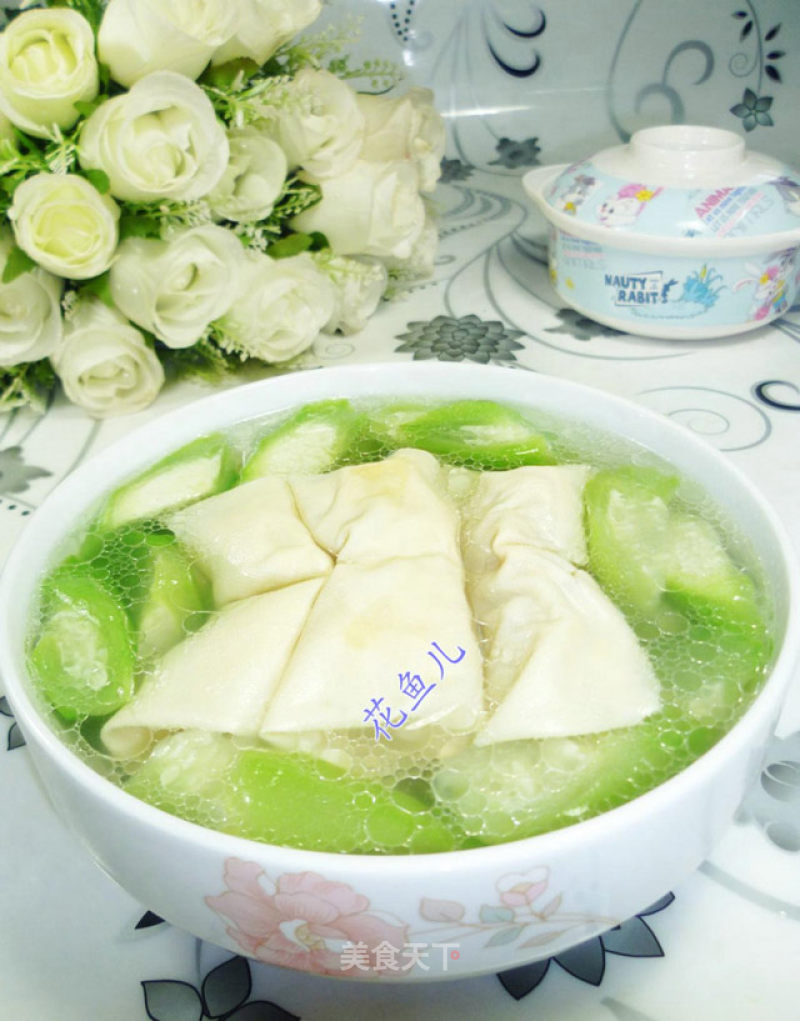 Noodle Knot Loofah Soup recipe