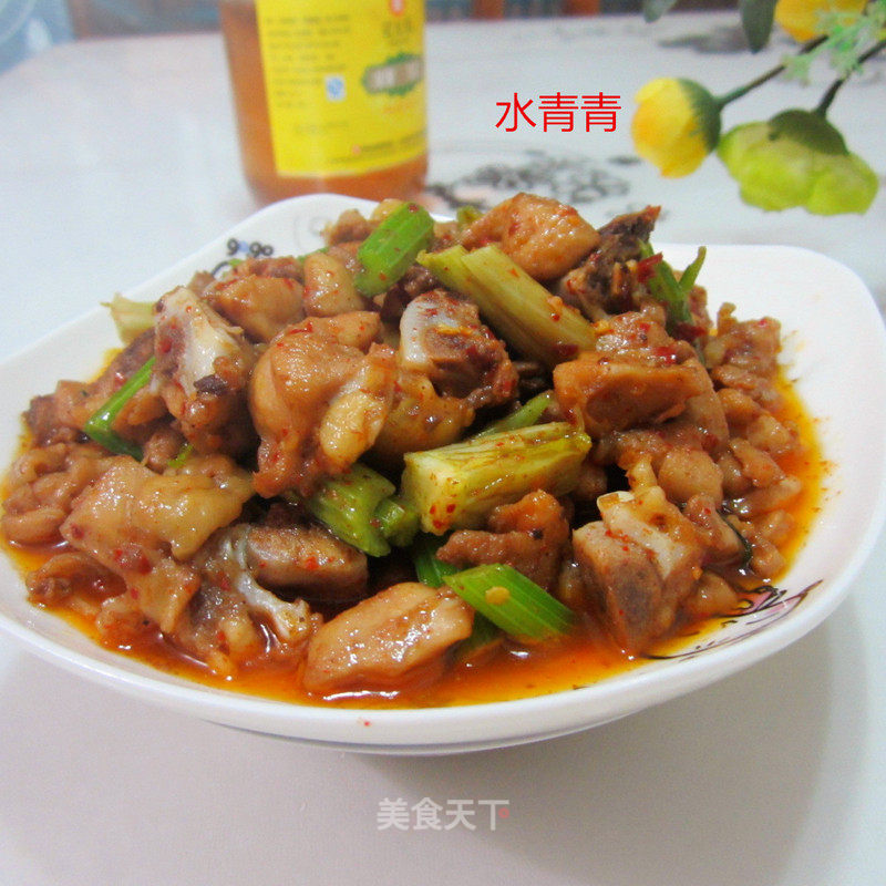 Fish and Sichuan Flavored Diced Chicken recipe