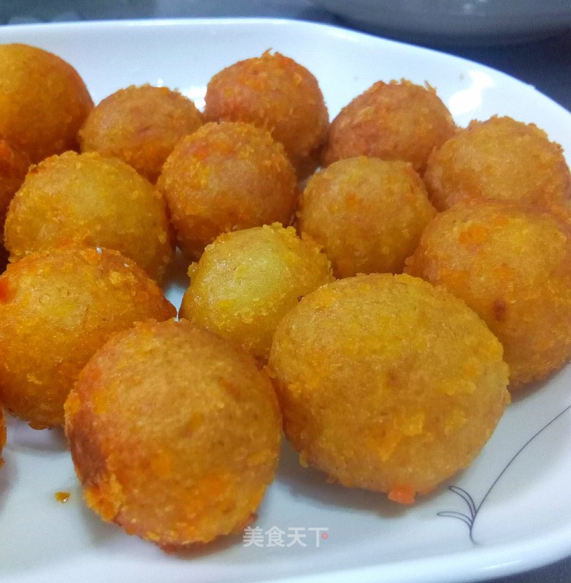 Potato Glutinous Rice Balls recipe