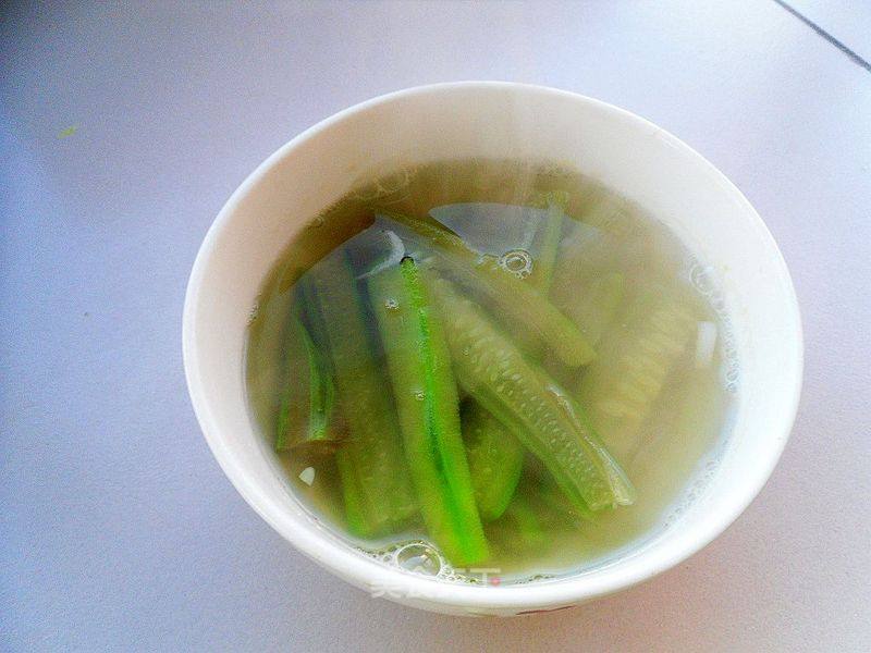 Loofah Clear Soup recipe