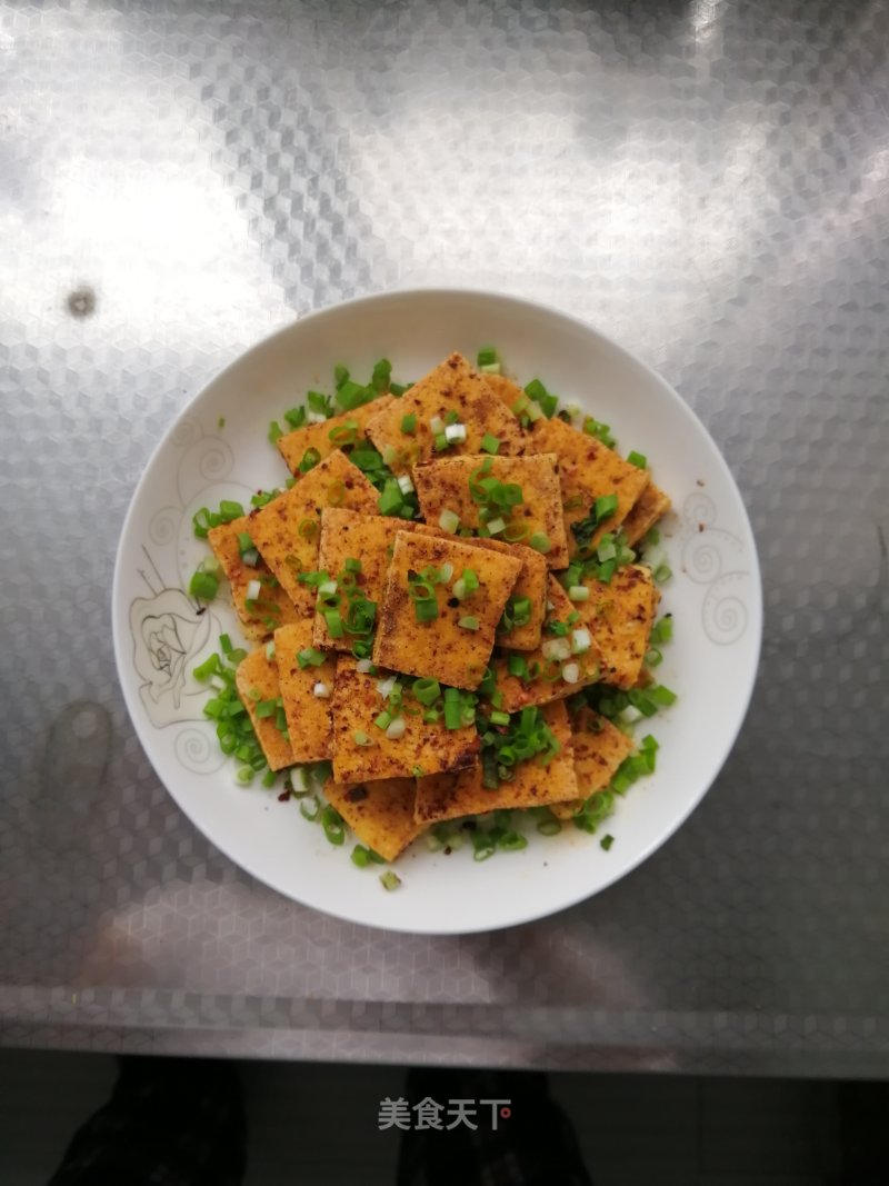 Pan-fried Salt and Pepper Tofu recipe