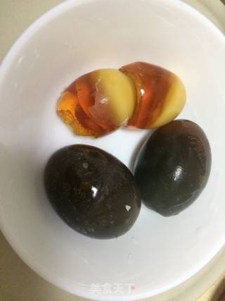 Preserved Egg with Cold Dressing recipe