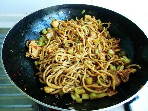 Chicken Fried Noodles recipe