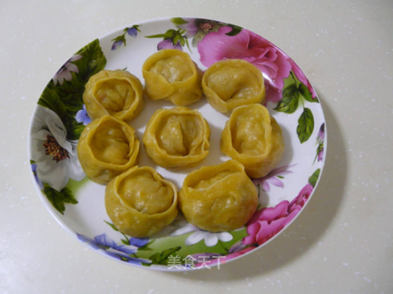 Golden Ingot-pumpkin Steamed Dumplings recipe