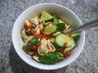 Cucumber Mixed with Mussels recipe