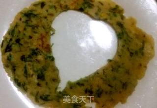 #春食野菜香# Dandelion Egg Cake recipe